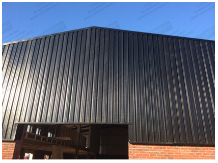 shed roof Box Profile steel  Sheets agricultural buildings equestrian roof 