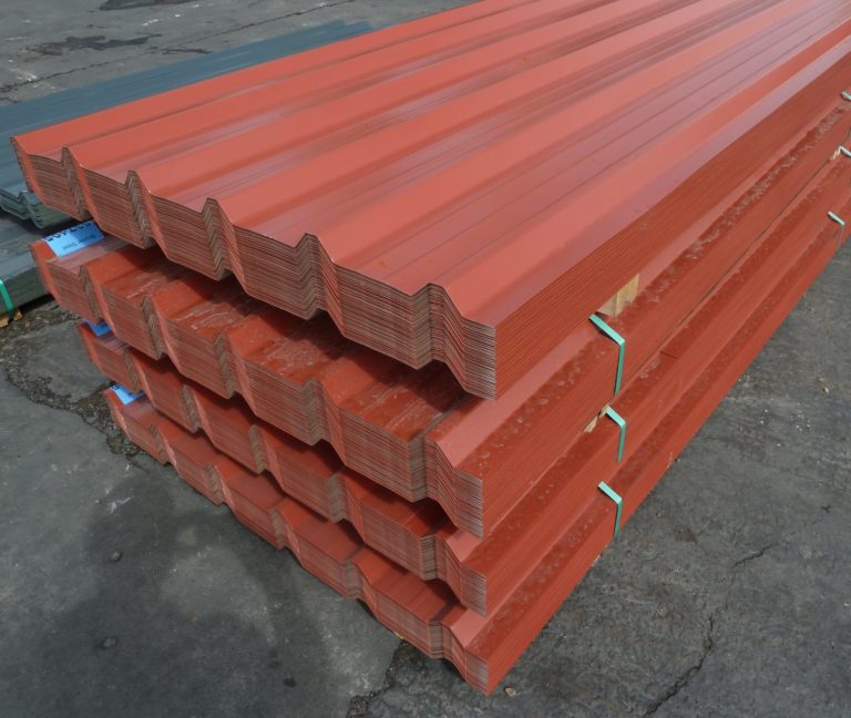 Terracotta PVC Scintilla Roofing Sheets Clearance Section