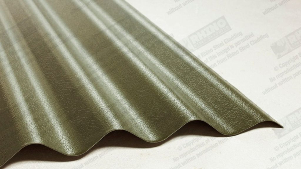 Olive Green Corrugated Roofing Sheets