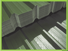Green Anti-condensation Roofing Sheets