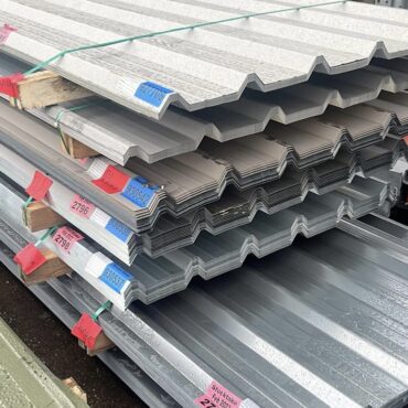 Packs of 10ft & 12ft Mixed Colour Box Profile Roofing Sheets