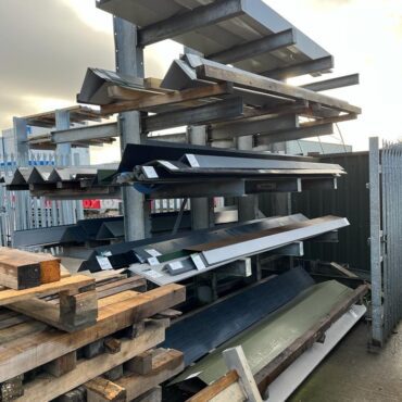 Galvanised Cantilever Racking - Double Sided