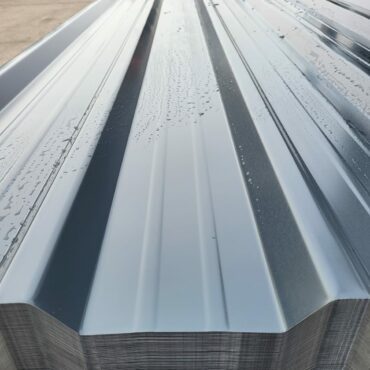 Anthracite Polyester Coated Box Profile 32/1000 Roofing Sheets