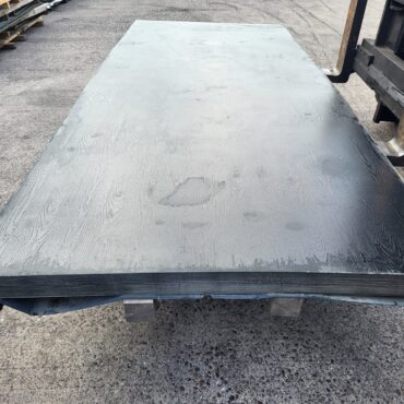 Cheap Black PVC Plastisol Coated Galvanised Steel 0.7mm Flat Roofing Sheets