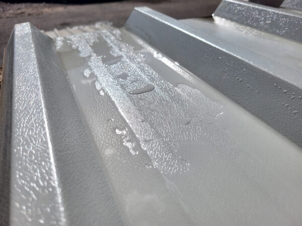 Very Cheap Goosewing Grey PVC Coated Box Profile 31/1000 Galvanised Steel Roofing Sheets - Image 2