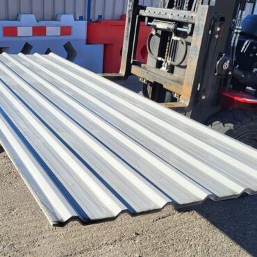 Very Cheap Grey Alkyd Low Profile Galvanised Steel Roofing Sheets