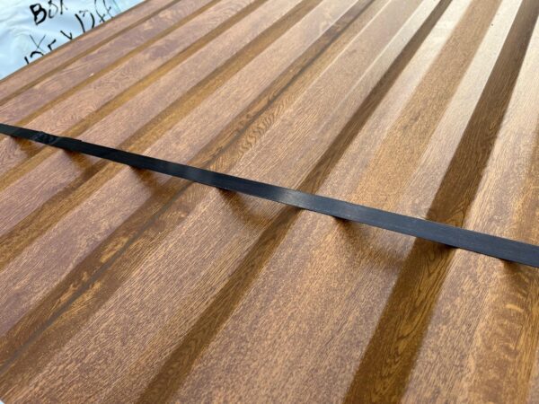 Cheap Oak Woodgrain PVC Plastisol Coated Steel Box Profile Roofing Sheets - Image 3